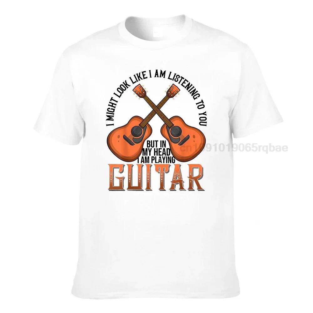 I Might Look Like Im Listening To You Guitar Shirt Music Tshirt Unisex 3d Print Top Tshirts Tees For Unisex Er Cotton Print Tshirts