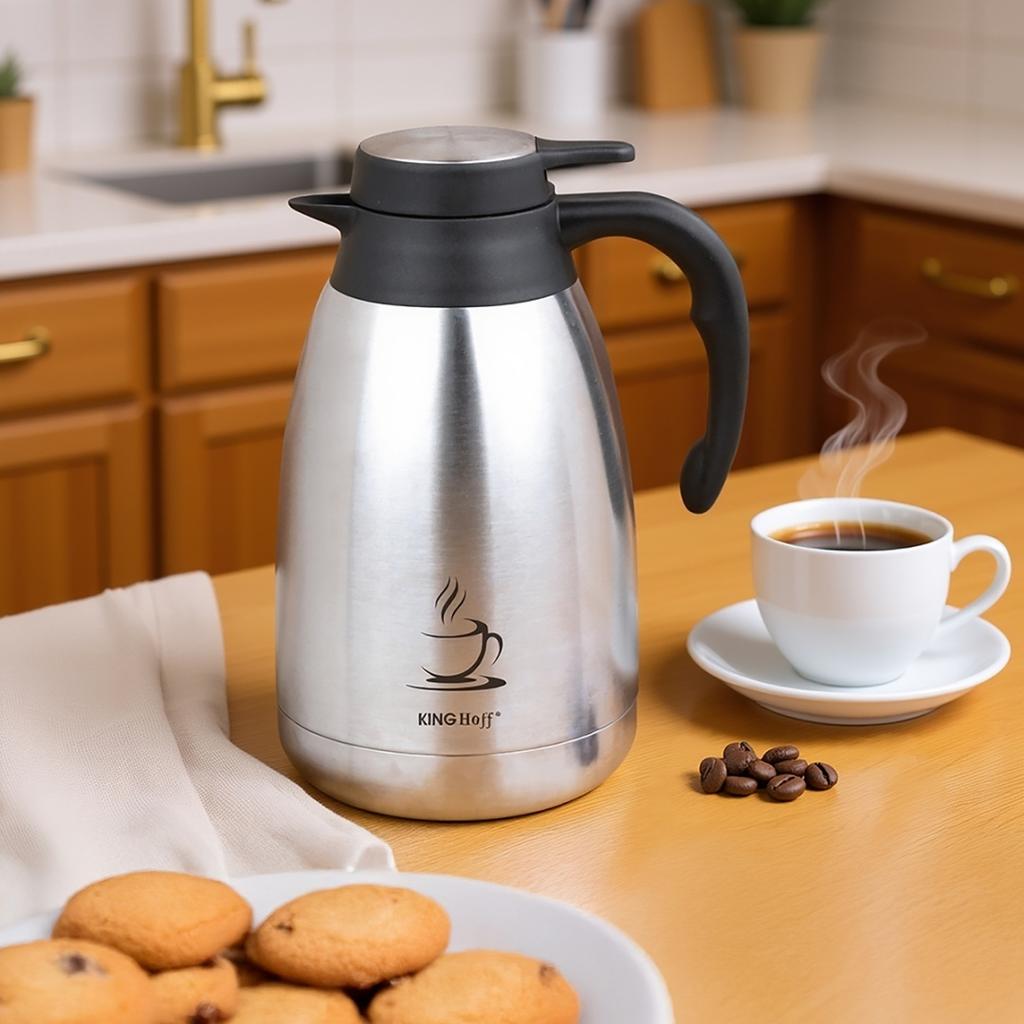 Termos Dzbanek Konferencyjny Na Kawę Herbatę 2L Kinghoff Kh-1994