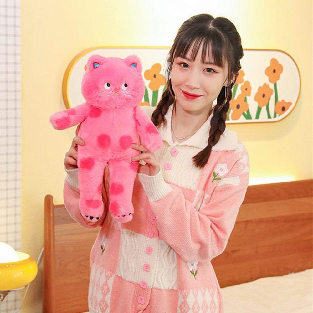 Plush Plush Cat Doll 40cm Animal Plush Toy Creative Stuffed Animal Pillow  Sleeping Gift