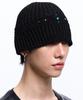 Aleseueseussi Cross Rivet Beanie - Black