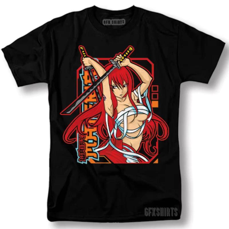 Erza Scarlet Waifu Tshirt Anime Unisex S