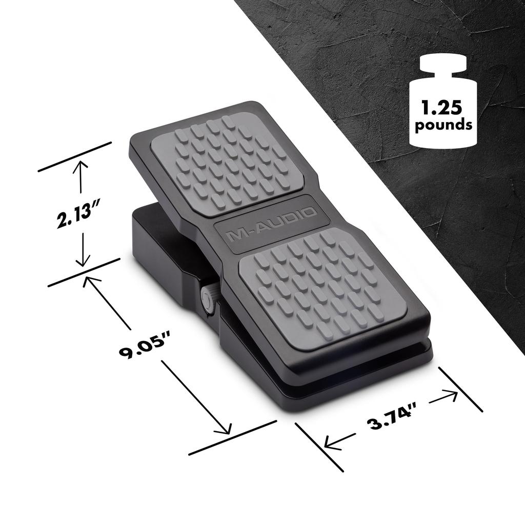M-Audio Expression Pedal for Electronic Pianos and Keyboards EX-P