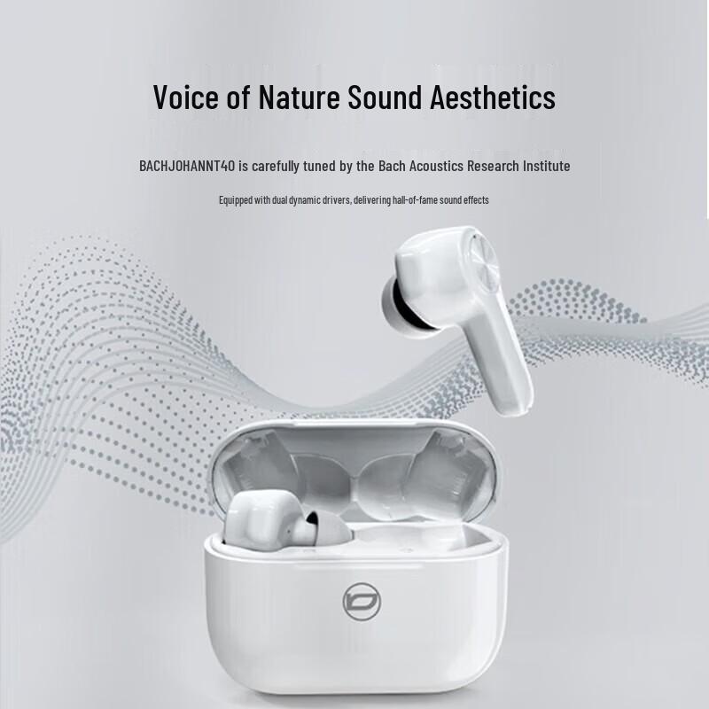 

Bach Johann T40 Wireless Bluetooth Earbuds