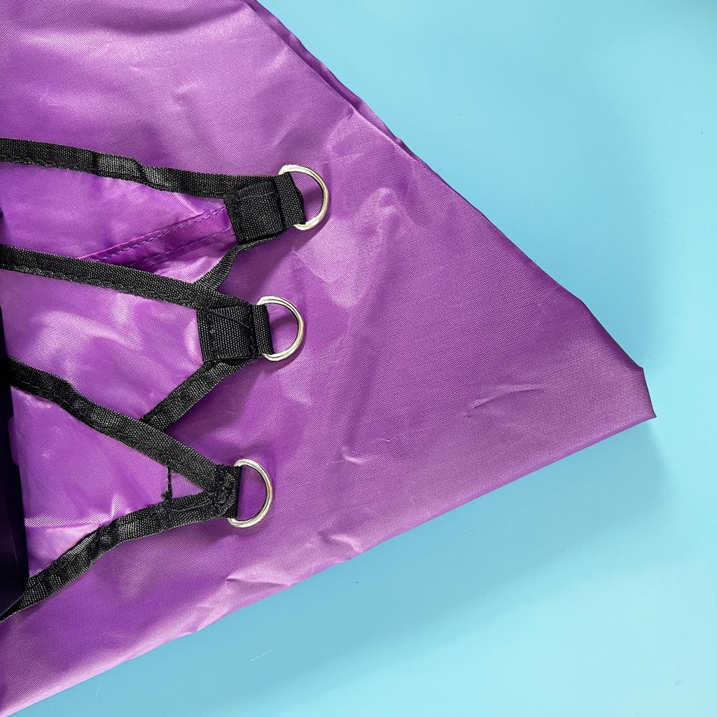 Trojúhelníková stínicí plachta 3x3m pro venkovní kempování Sluneční clona jako UV clona na zahradní trávu vhodná pro různé barvy