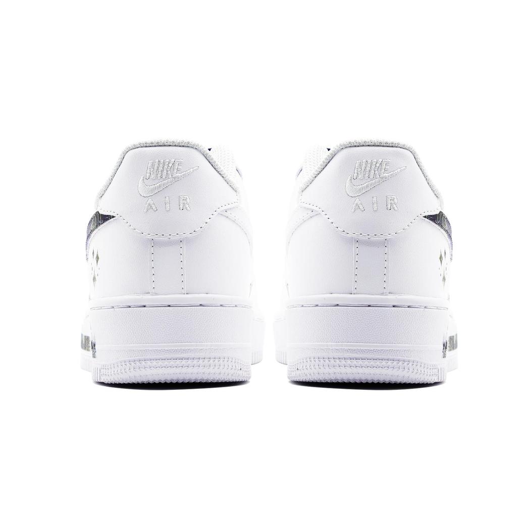 Nike Air Force 1 Galaxie Lune Basse Chaussures de Skateboard Hommes Blanc Bleu CW2288-111(Équipe140-)