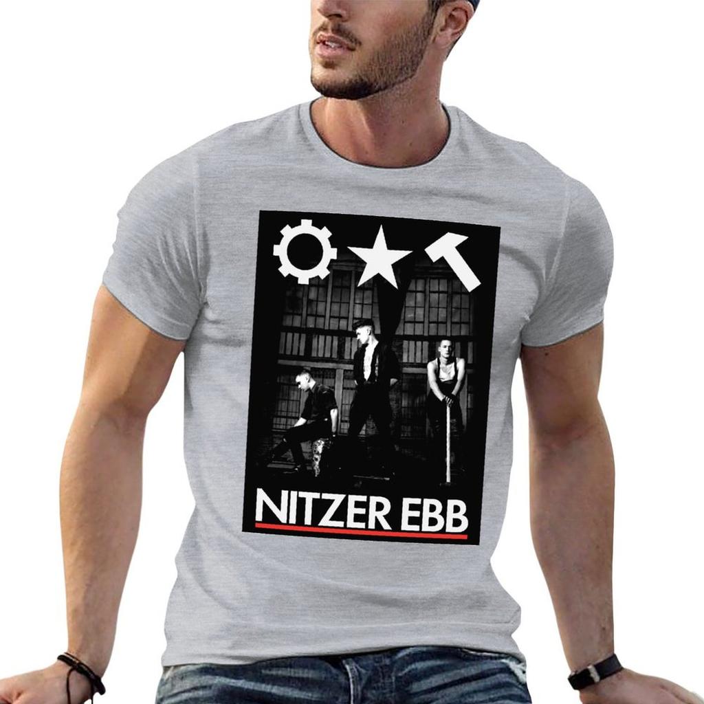 Nitzer Ebb T-Shirt Street Wear Cheap Stuff T Shirts for Men Pack