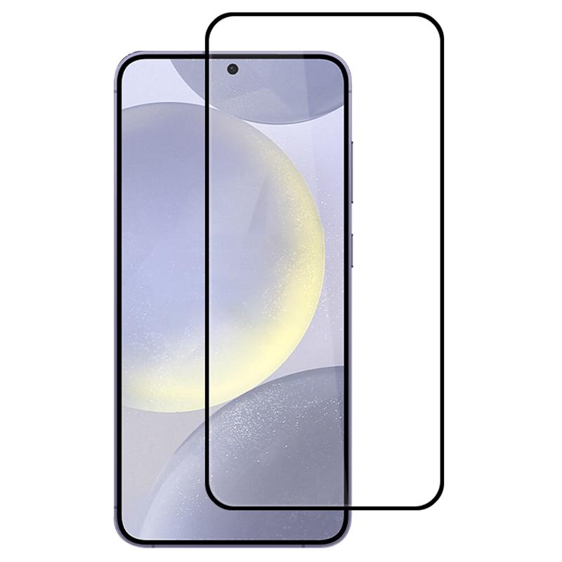 

For Samsung Galaxy S24 Screen Protector 2.5D Silk Printing High Aluminum-Silicon Glass Film Type A