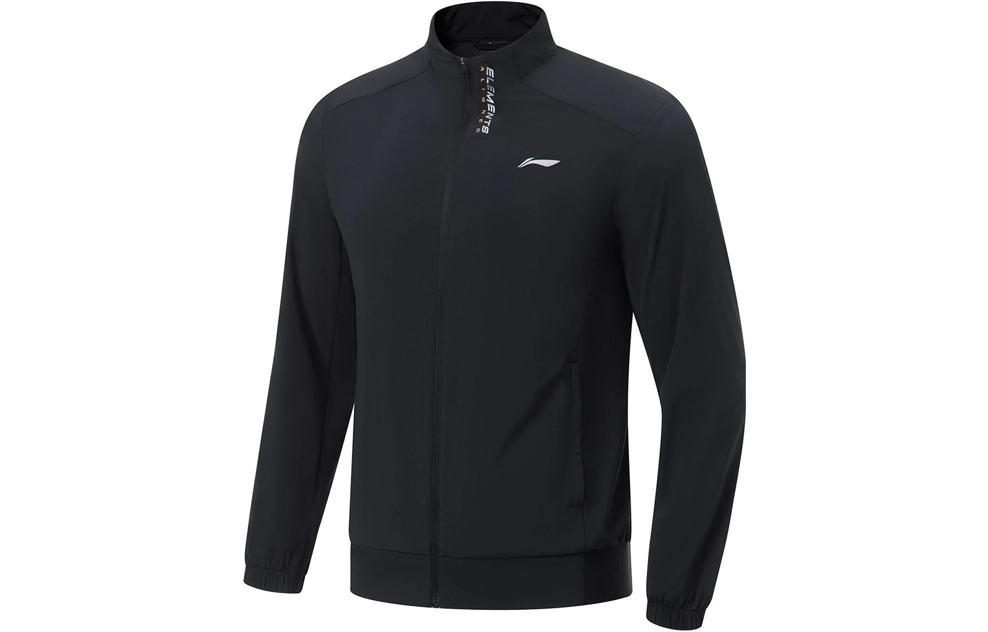 Мужская куртка Li Ning Fitness Series Черная AJDT173-1 L
