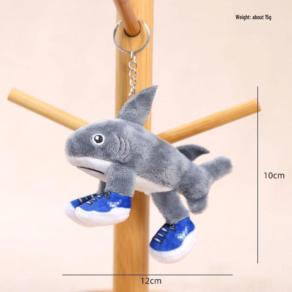 AI Klassiska Berg och Hav Gränsöverskridande Plysch Pinne Figur Nyckelring Hänge