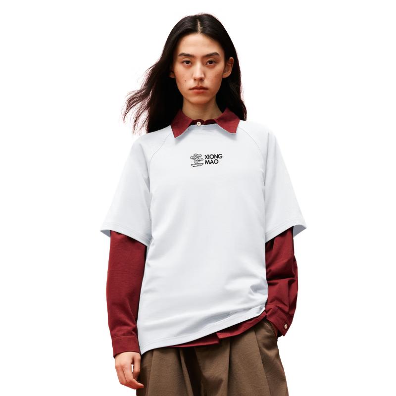 CAMEL Sichuan Embroidery Panda Quick-Dry T-Shirt - New Year Edition M