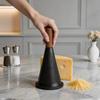 Stainless Steel Grater with Comfortable Wood Handle Multi-use Kitchen Gadget for Cheese Vegetable Fruit Home Daily Cooking