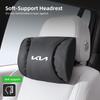 Car Headrest Neck Pillow Lumbar Cushion Set Breathable Soft For KIA K3 Sportage Carnival K5 Seltos Pegas KX1 EV5 Sonet EV6 K4 K8
