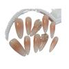 Wearing Armor Pure Handmade Manicure Finished Fake Nail Patch Pure Luxuriant Nude Blush Flash Crystal Diamond