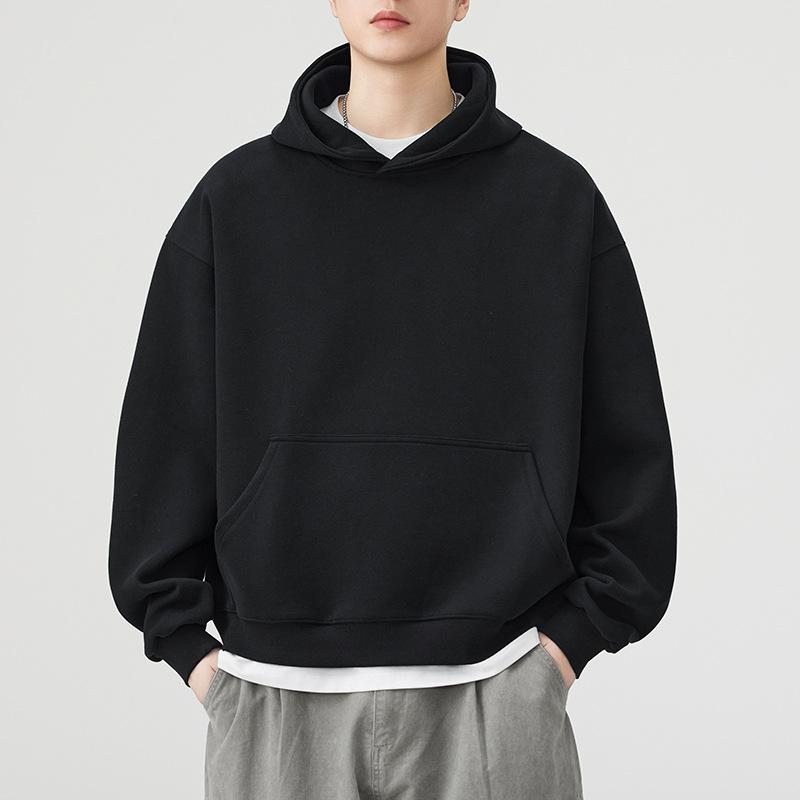 American Short Hooded Sweater Men's and Women's Same Autumn and Winter Versatile Top
