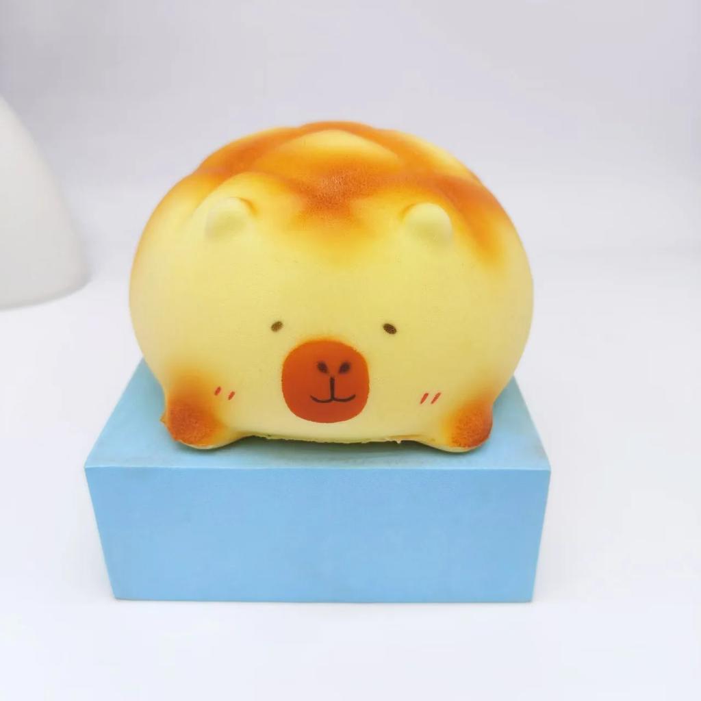 1-20PCS Birthday Gift Cartoon Bread Bear Slow Rebound Doll Creative Squeeze Decompression Toy Table Ornament Squishy Slow Rising