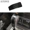 Carbon Fiber Color Steel Automatic Transmission Gear Head Cover Trim Fit for Mitsubishi Pajero V93/V97 2007- AT