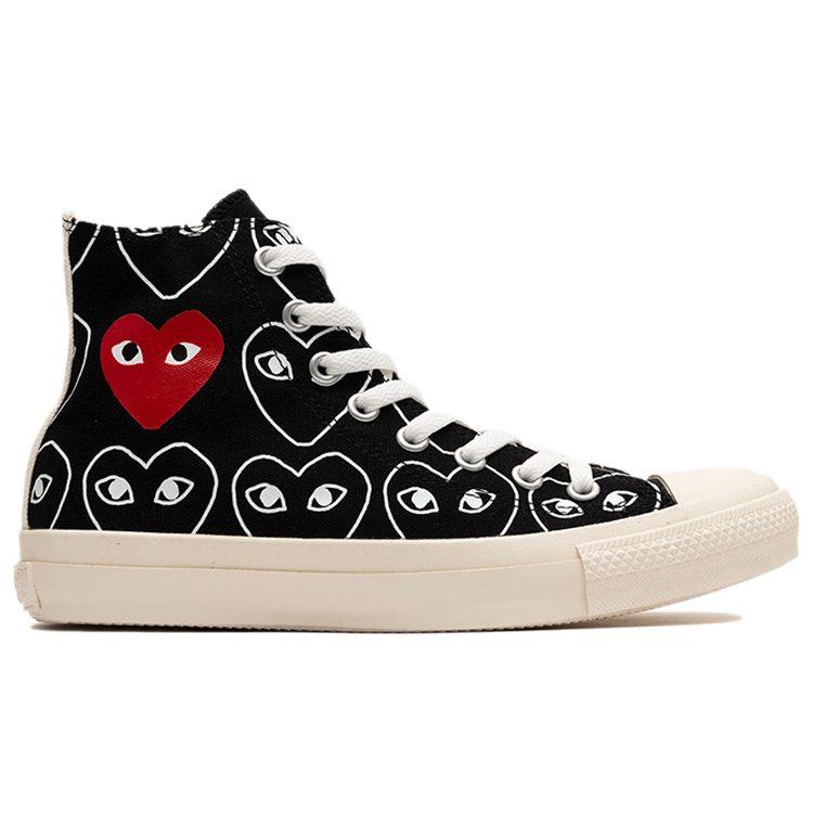 Converse Cdg X Chuck Taylor All Star Cuori Multi 'Bianco Nero' 168982C