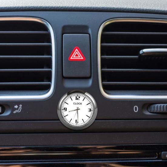 Hübsche Autouhr mit digitalem Zeiger, Autodekoration