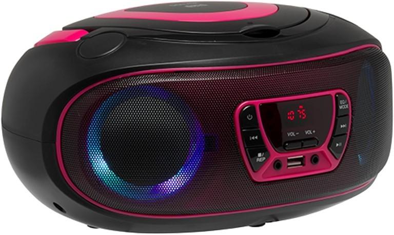Denver TCL-212BT Radio CD, FM, Mood Lighting, Pink, Denver