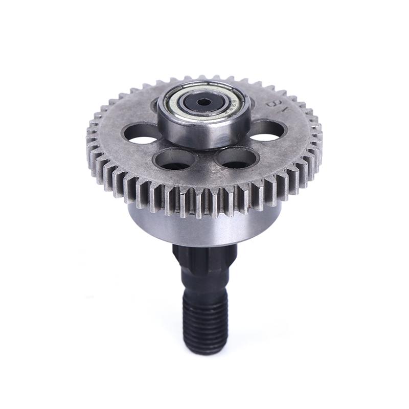 2Pcs Gear Parts For Lawn Mowers 47 Groove Lawn Mower Gears Incl Shaft Incl Pinion Set