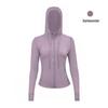 Lulu Spot High Version Yoga Long Sleeve Hooded Running Jacket