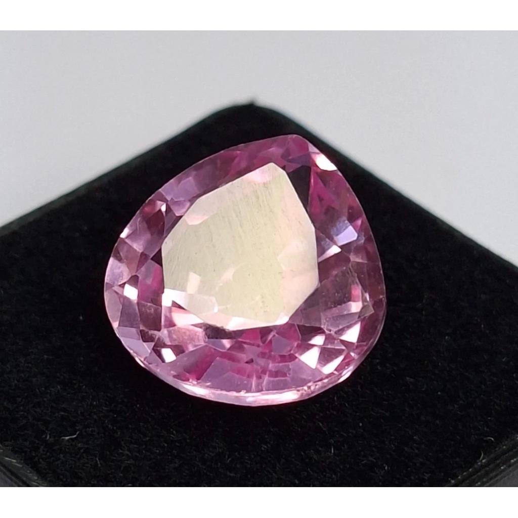 Stunning Natural Pink Color Sapphire 9-11 Ct Pear Cut Certified Loose Gemstone