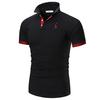10 Colori Qualità di Marca Cotone Polo Uomo Ricamo Polo Camicia Giraffa Uomo Casual Patchwork Top Maschili