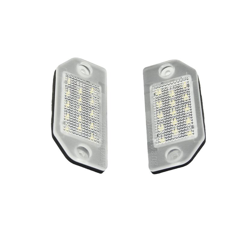 3B0943021 Auto Parts For VW PASSAT B5 1996 1997 1998 1999 2000 2001 Car Accessories 2Pcs LED Licence Plate Light Lamp