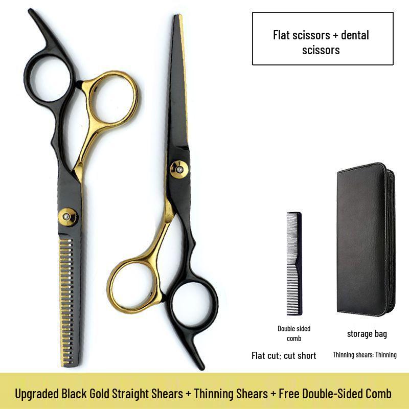 Detachable Hair Cutting & Thinning Scissors Set for Home Use