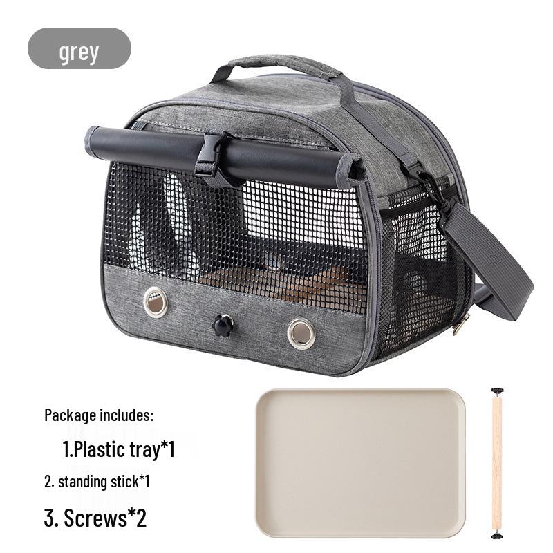 Portable Foldable Travel Bag for Birds, Hamsters, Rabbits, and Small Pets