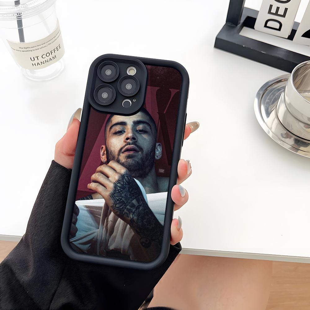 Singer Zayn MalikS Phone Case Soft Silicone For IPhone 17 16 15 14 13 12 Mini 11 Pro Max Plus Camera Lens Protection Cover