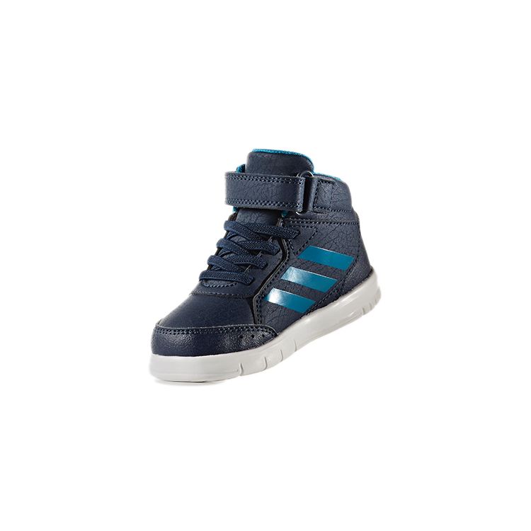adidas Altasport Mid El I Comfortable Lightweight Non-Slip Durable Mid-Top Walking Shoes Baby Shoes Navy-Blue BB6207