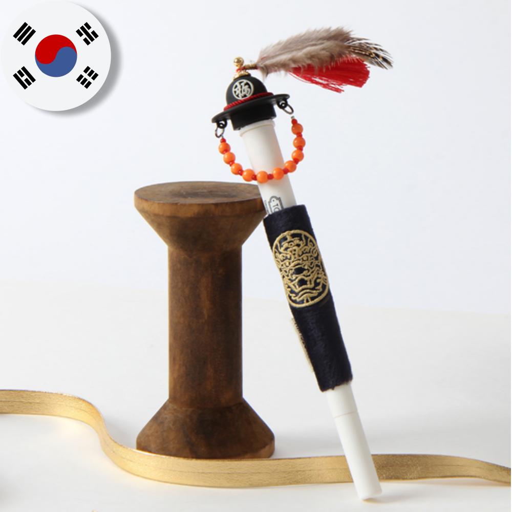 Korean Headwear Pen Series-Black Gat  Pen/Jeon Rip  Pen-Handmade Goods