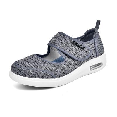 XIHAHA Moda Uomo Donna Sandali Tessuto Unisex Piedi Larghi Scarpe Gonfie Alluce Valgo Regolabile Morbido Comodo Scarpa da Passeggio
