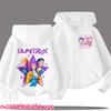 Modischer Anime Grafik Reißverschluss Hoodie Kinder Kapuzenpullover Jungen Mädchen Frühling Herbst Lässige Streetwear Jacke Kinderkleidung