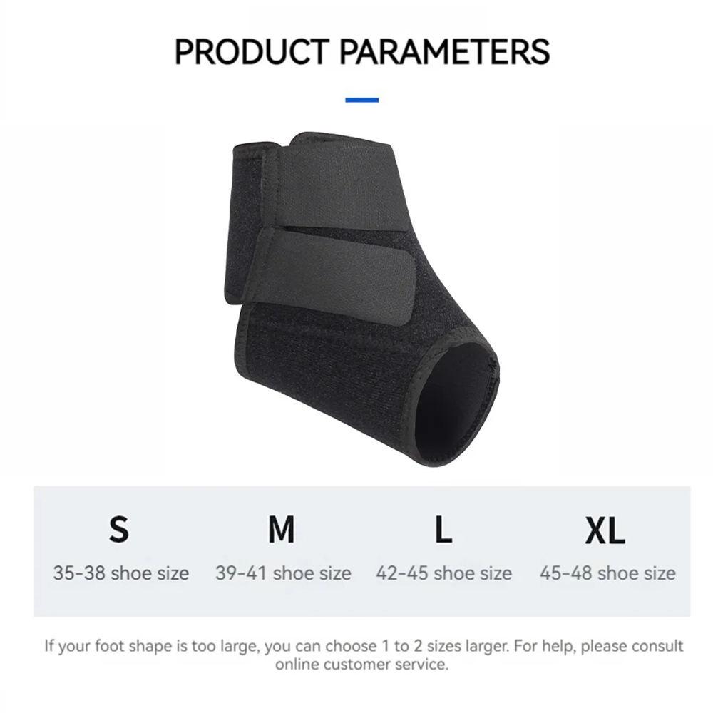 1Pcs Elastic Adjustable Sports Ankle Brace Pressure Ankle Socks Anti-Sprain Run Basketball Football Riding Breathable Stocking