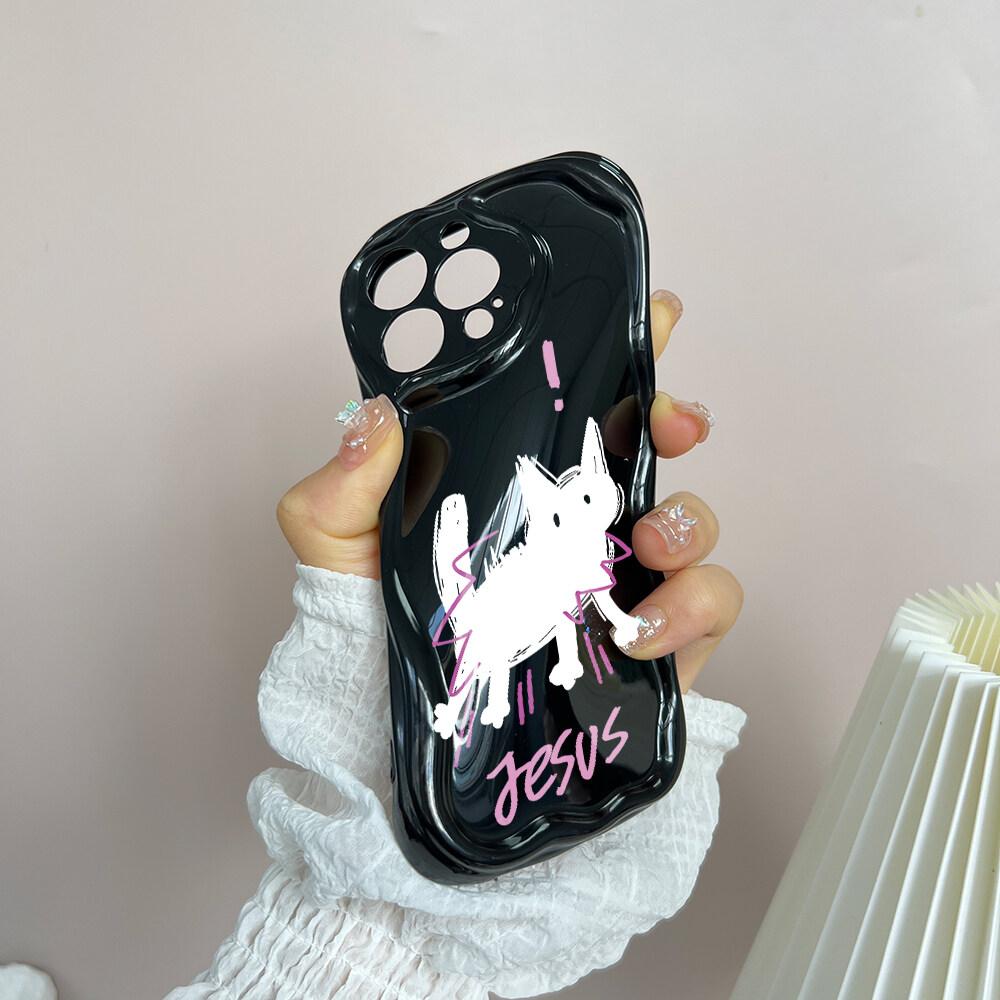Cute Creative Music Cat Case for OPPO Reno 13F 12F 11F 13 12 11 8 Pro 5G 7 4G 5 6 Lite A57 A58 A77 A78 A79 5G A38 A18 Wave Cover