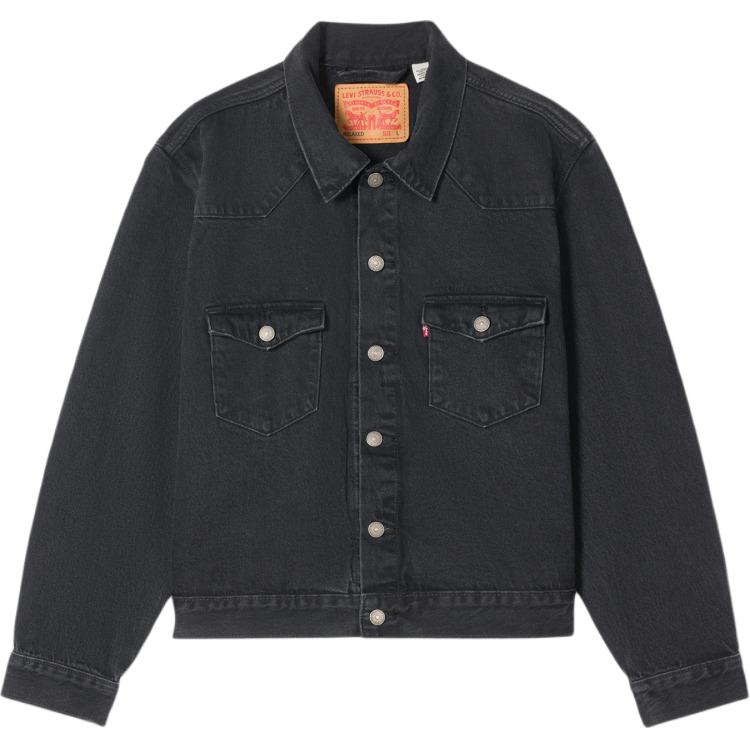 Levis Mode Américaine Décontractée Revers Simple Boutonnage Manches Longues Veste Homme Vestes 003O0-0001