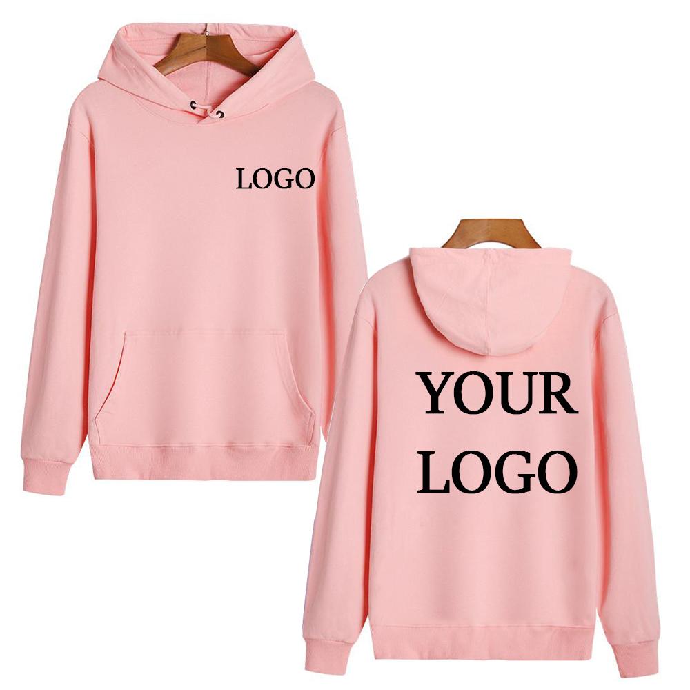 High Quality 100% Cotton Hoodie, Customise Your Logo, Men's Fashion Sports Sweatshirt, Women's Street Casual Pullover Hoodie.