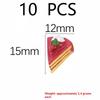 10Pcs Mini Resin Fake Cake Kawaii Simulation Food Miniatures for DIY Handmade Craft Home Decor Ornaments