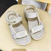 36-40 Teen Couple Simple Fashion Velcro Casual Sandals Beach Shoes