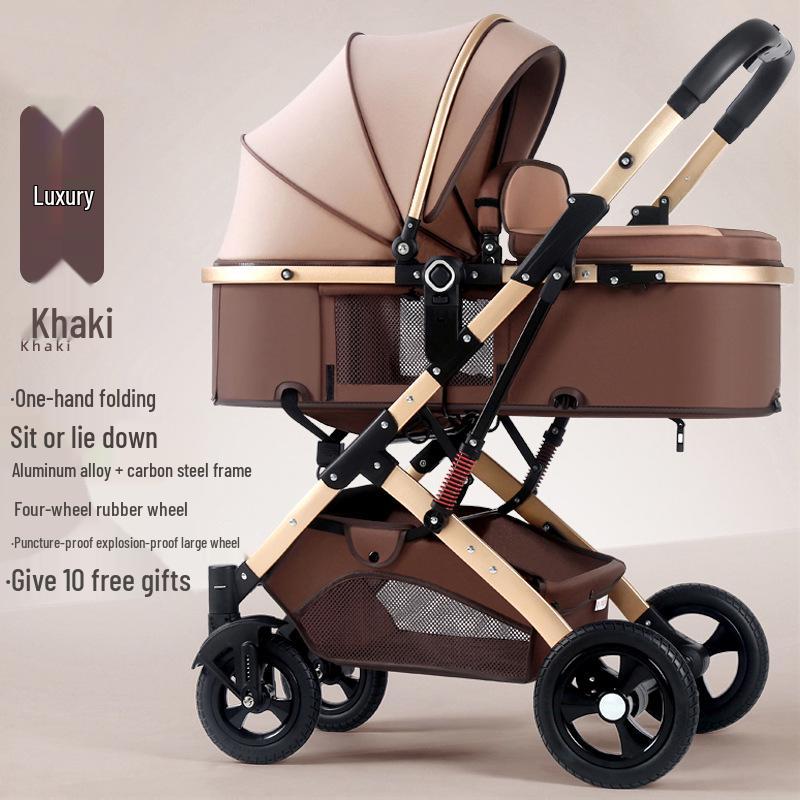 

Конвертируемая детская коляска: Сидячее и лежачее положение, Высокая посадка, Складной, Амортизирующий, Двусторонний