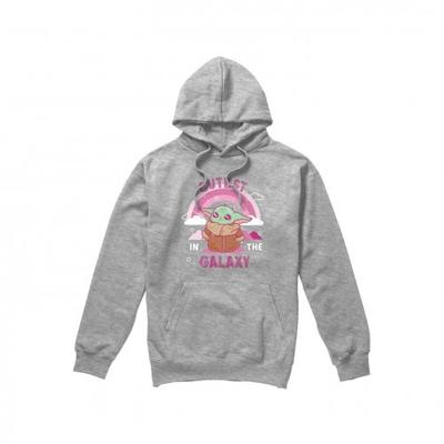 Mens Cutest In The Galaxy Grogu Hoodie