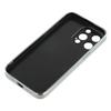 For iPhone 14 Pro Max Case Electroplated Epoxy Metal Decor TPU+Acrylic Phone Cover Precise Cutouts