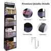 Wall-mounted Storage Box Bag Organizer Cosmetics Clothing Snacks Toy Storage Space Saving Mesh Bag Nursery Bathroom Dormitory