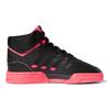 adidas Originals Drop Step J Comfortable Slip Resistant Mid Top Kids' Skateboarding Shoes Black Pink Teenagers FV4890