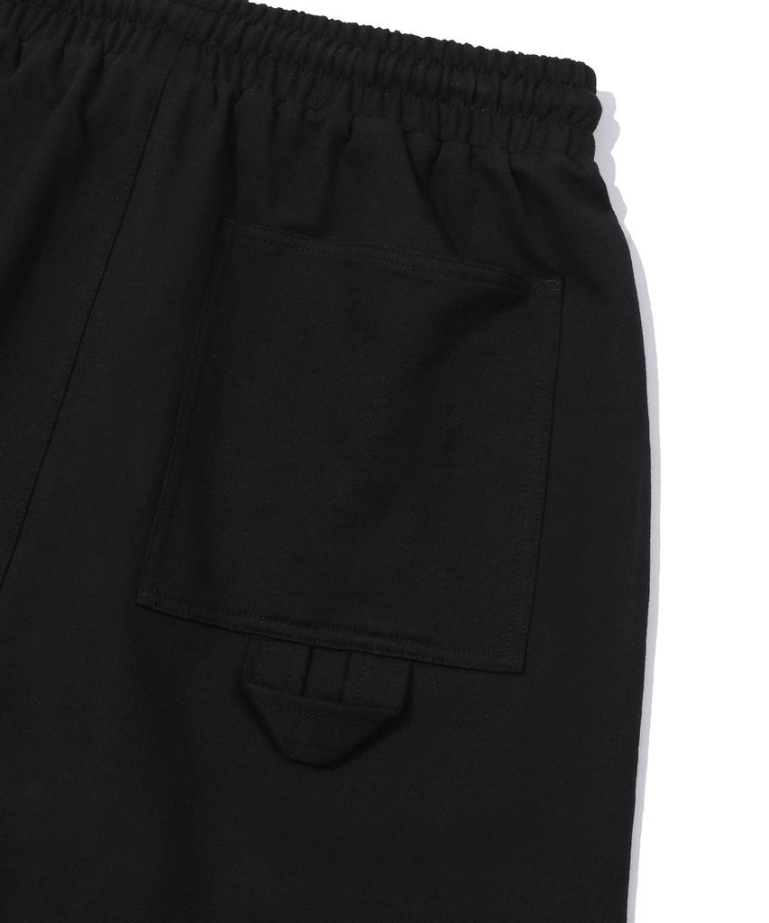 BEENTRILL Script Fatigue Sweatpants (Black)