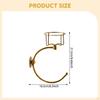 Bathroom Towel Hand Holder Metal Elegant Accessories Hanger Candle Decor for Farmhouse
