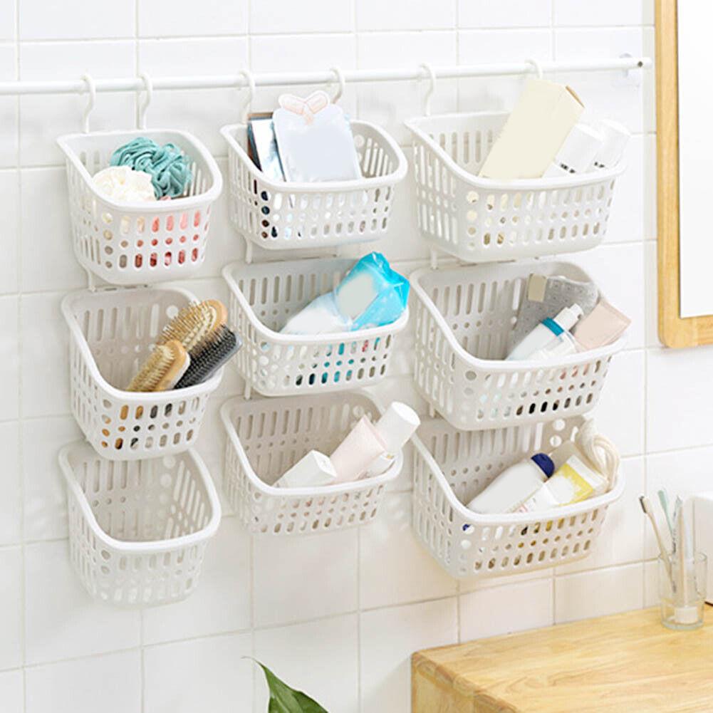 Hanging Shower Basket Multifunctional Bathroom Plastic