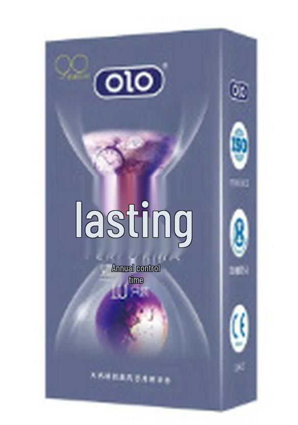 OLO 10-Pack Ice & Fire Condoms for Adults - God/Goddess Pleasure Series